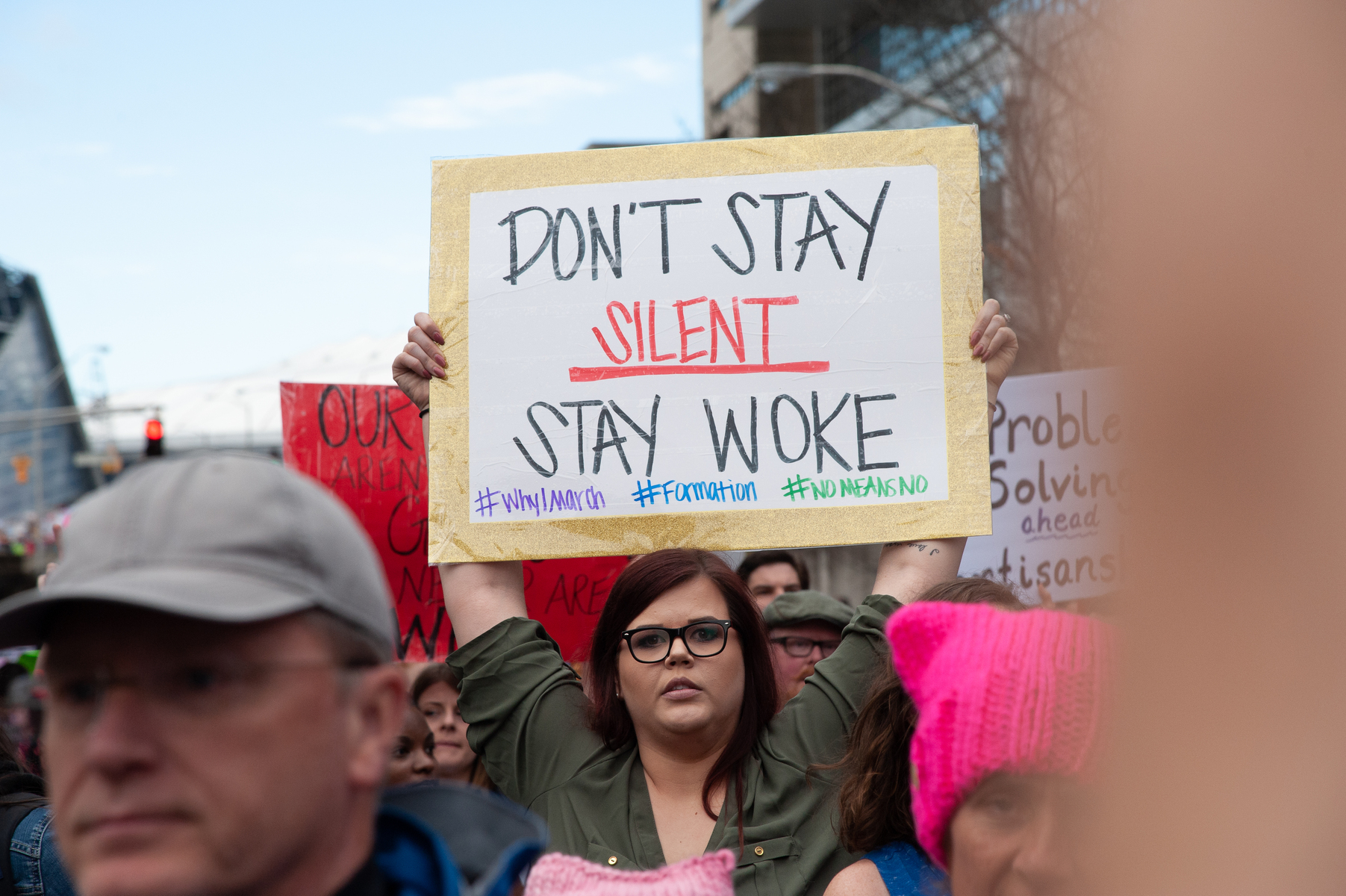 January 21, 2017 - Atlanta, Georgia. An estimate 60,000 demonstrators  attended for March for Social Justice and Women.